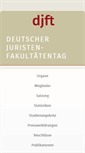Mobile Screenshot of djft.de